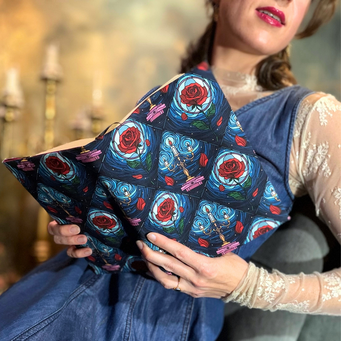 Enchanted Tales fabric dust jacket