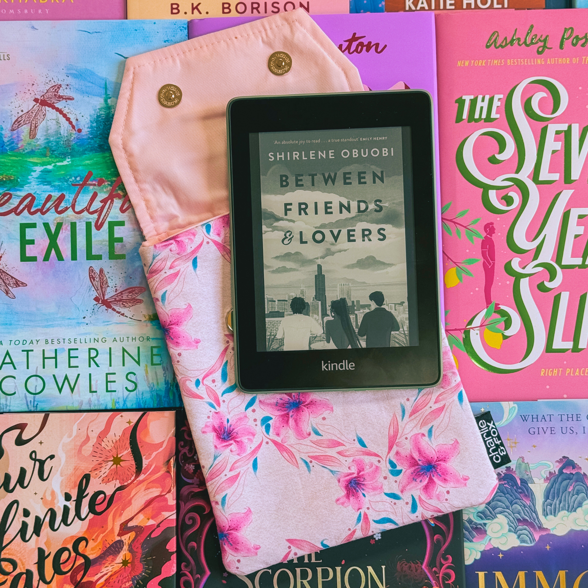 Happily Ever After padded e-reader sleeve