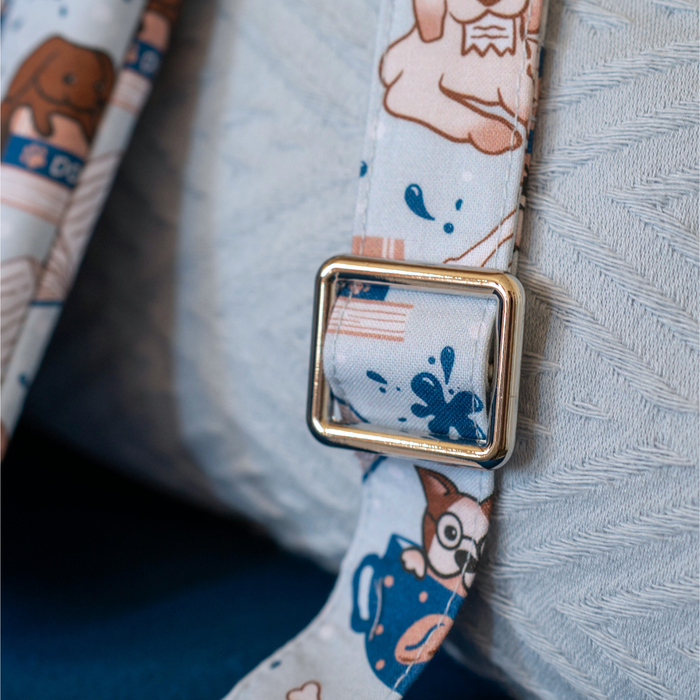 Pups and Pages crossbody sleeve