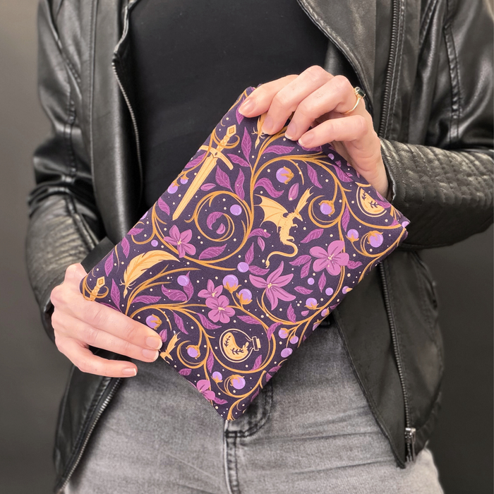 Fourth Wing Quadrants padded e-reader sleeve - Rebecca Yarros