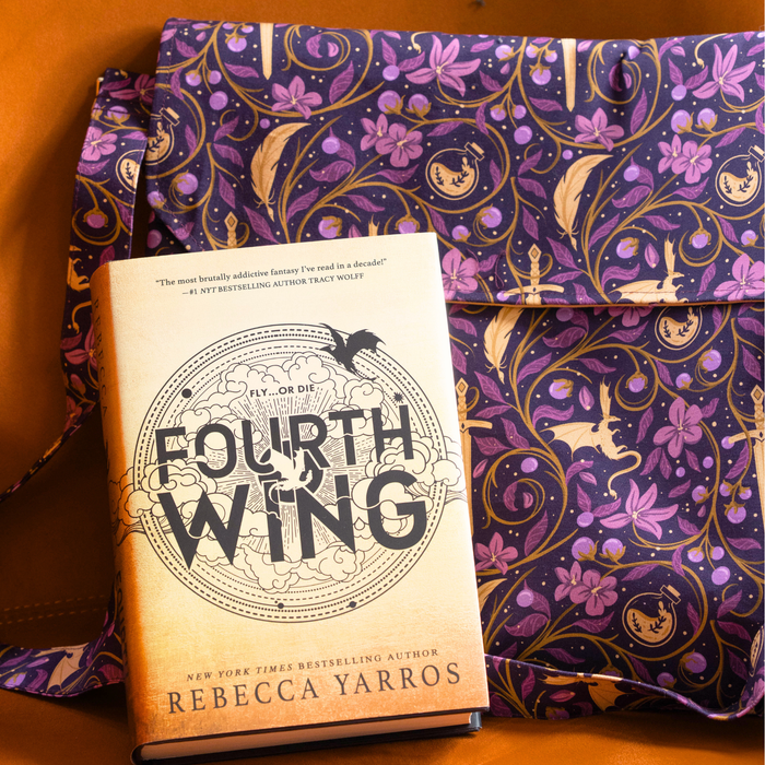 Fourth Wing Quadrants satchel - Rebecca Yarros