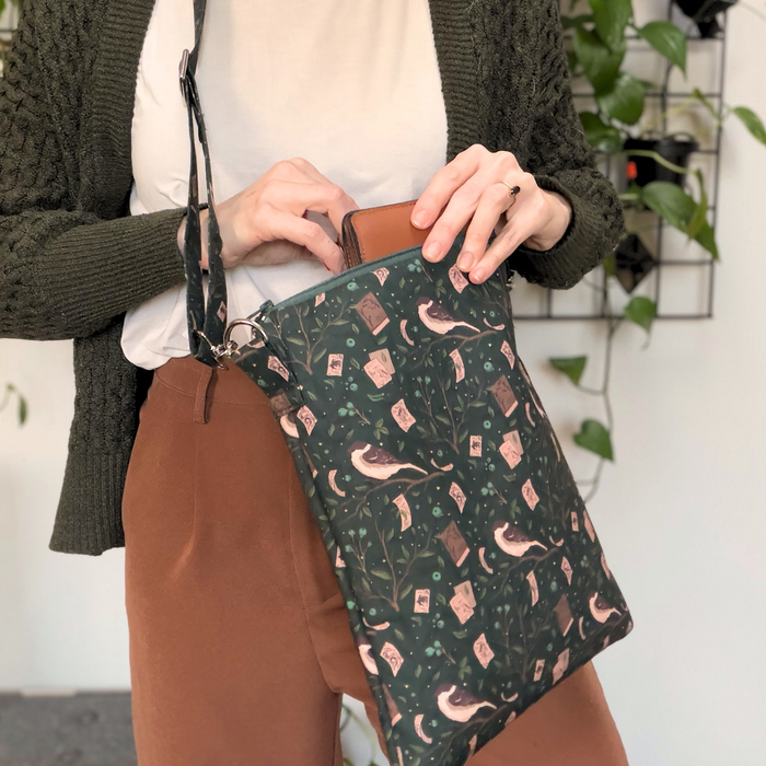 Shield of Sparrows crossbody sleeve - Devney Perry