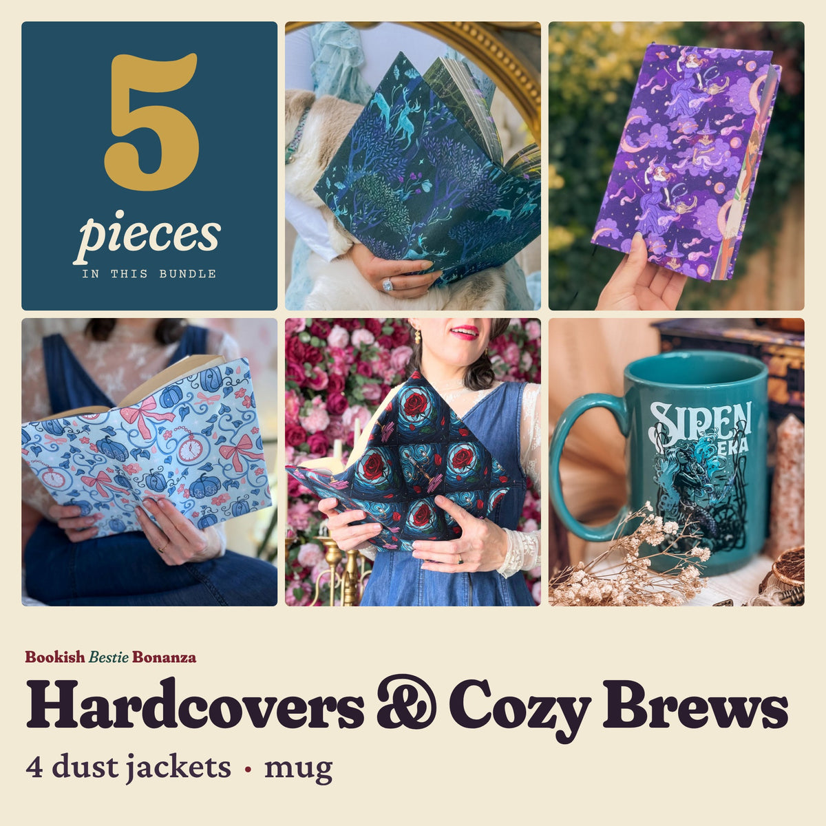 Hardcovers & Cozy Brews Bundle