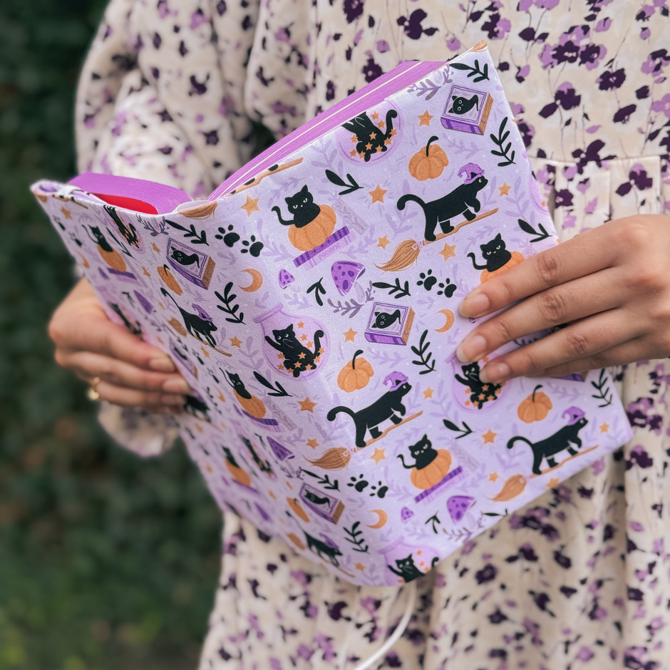 Fabric Dust Jackets for Books - Charlie and Fox