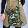 Dark Academia (Teal) crossbody sleeve