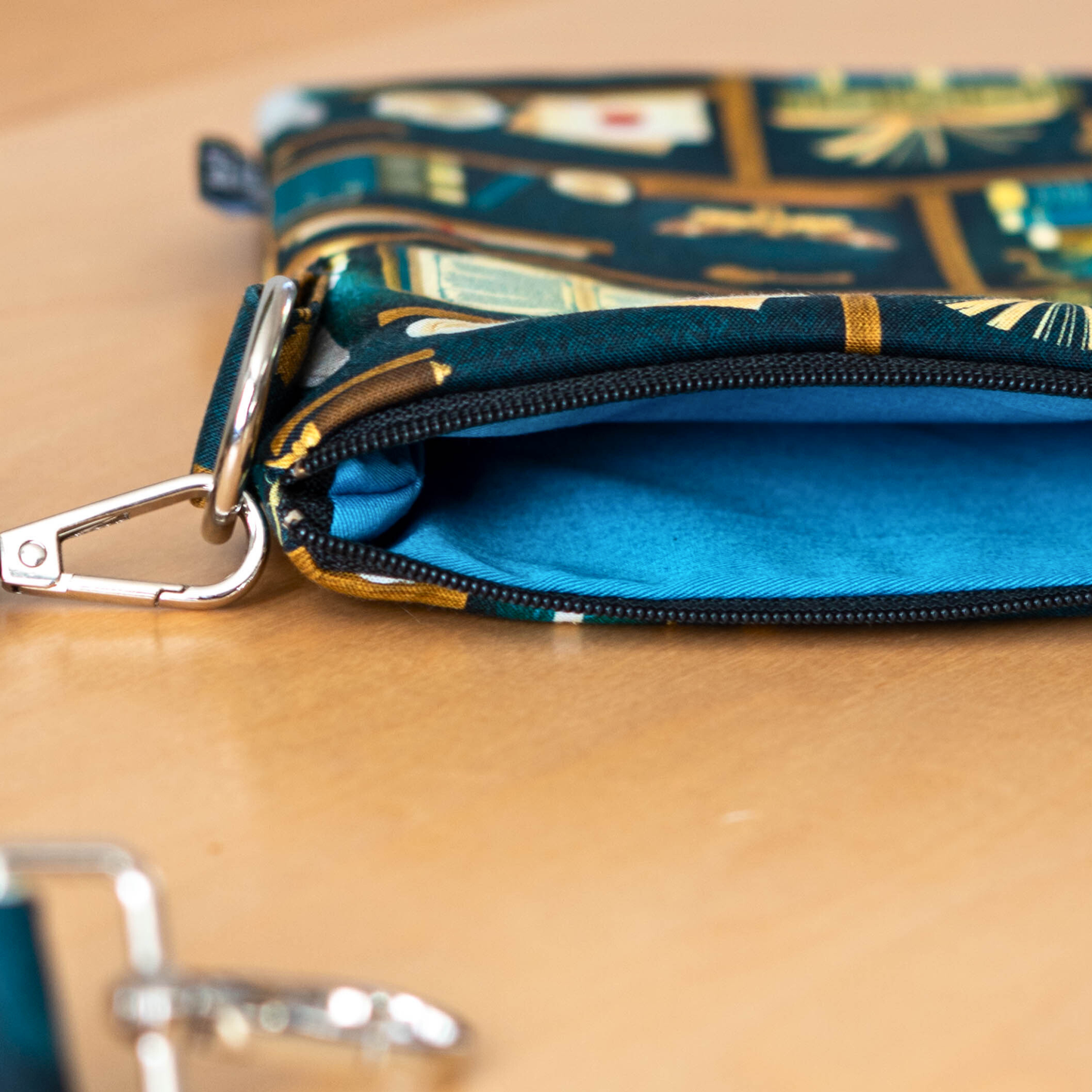 Dark Academia (Teal) crossbody sleeve