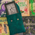 Emerald Green padded e-reader sleeve