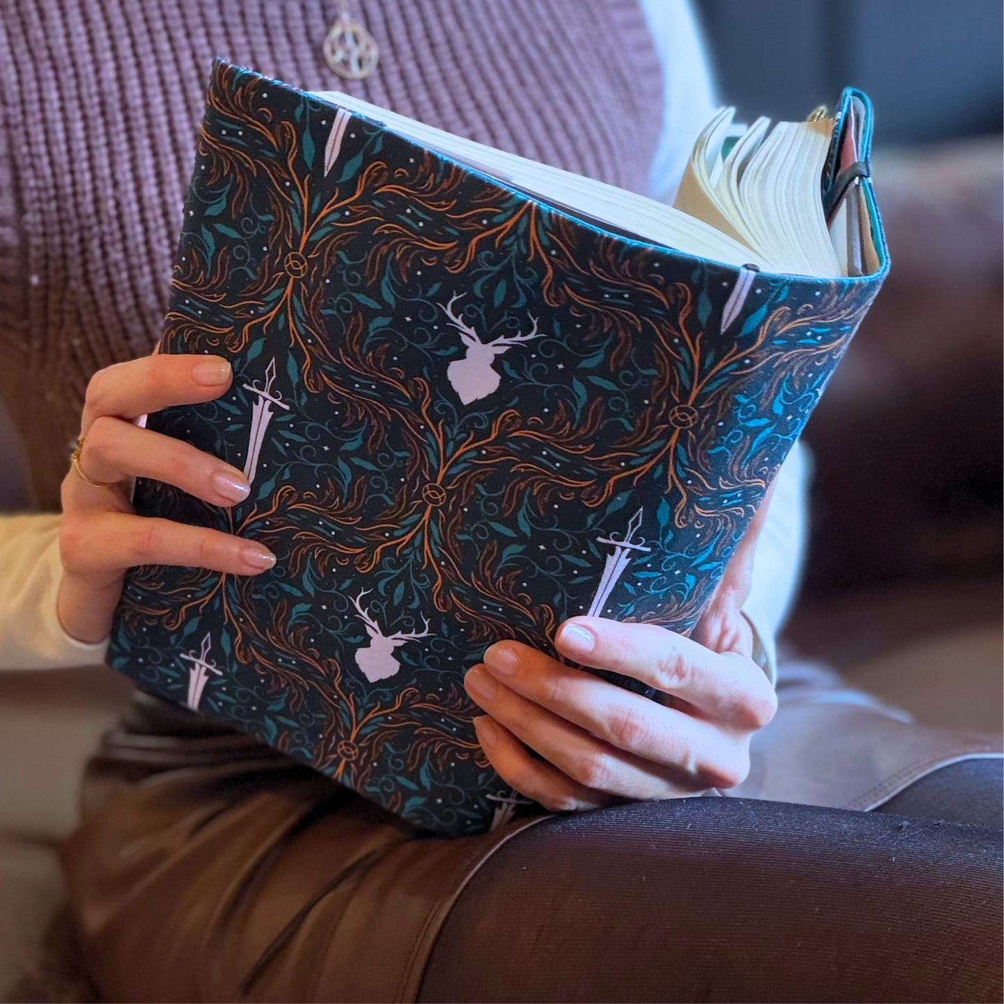 Fireheart fabric dust jacket