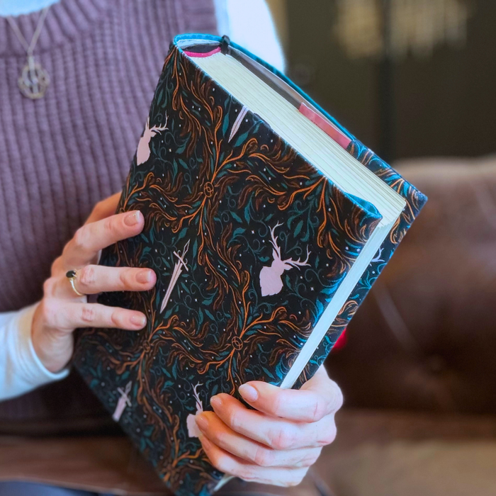 Fireheart fabric dust jacket