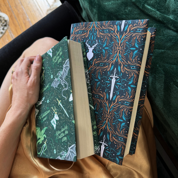 Fireheart fabric dust jacket