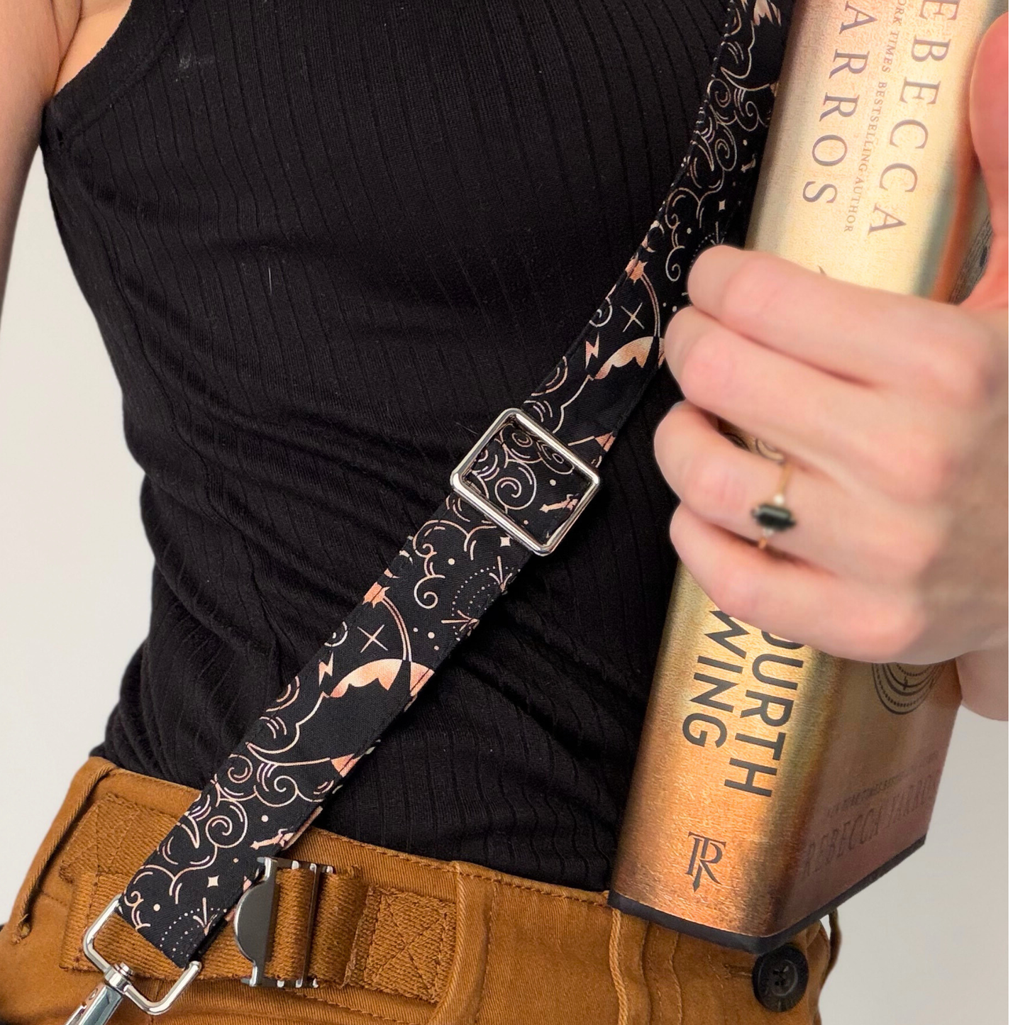 Fourth Wing crossbody sleeve - Rebecca Yarros