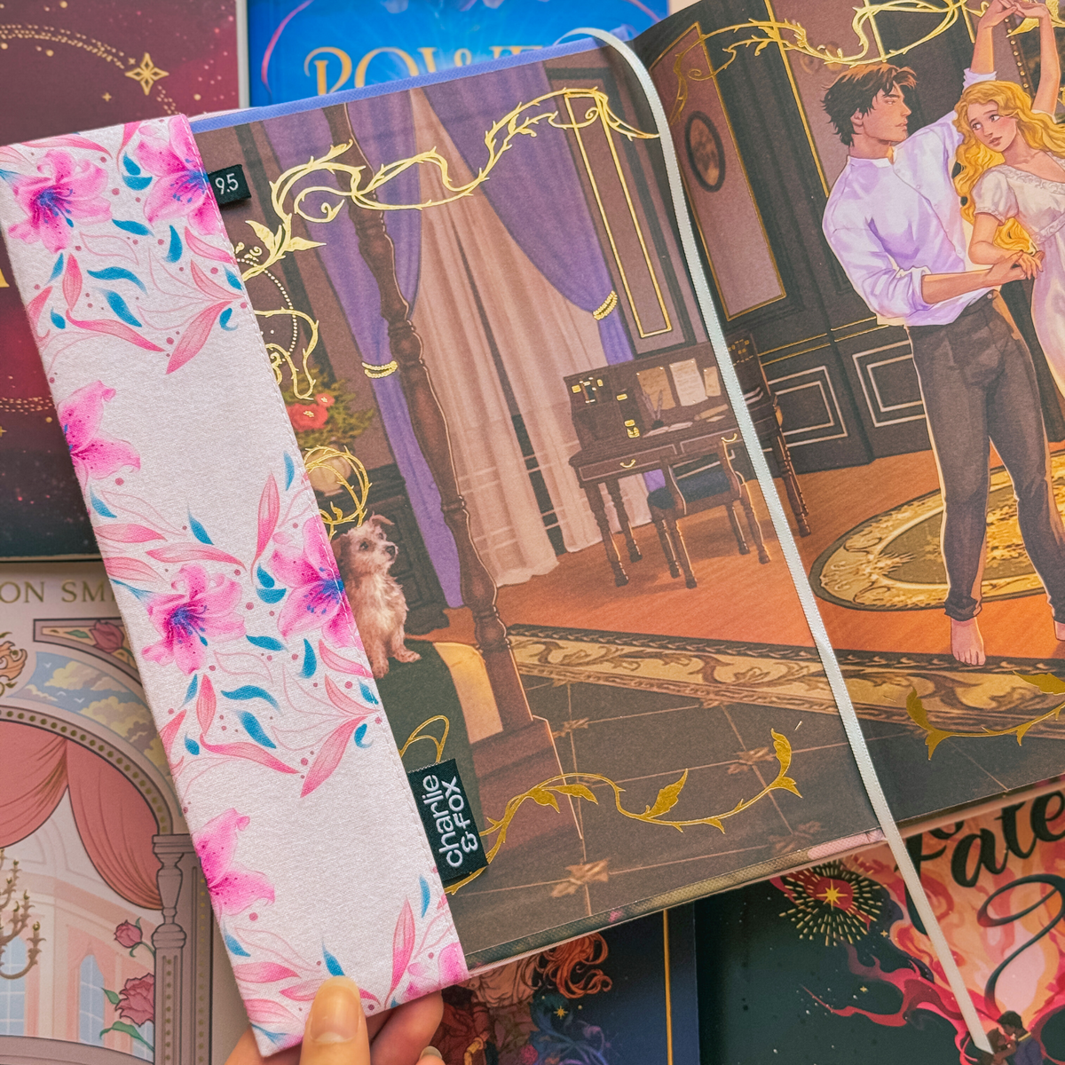 Happily Ever After fabric dust jacket