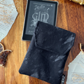 Shadow Black padded e-reader sleeve