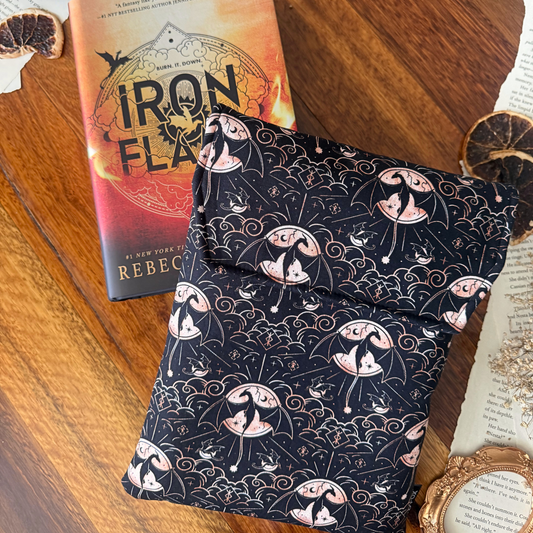 Iron Flame padded book sleeve - Rebecca Yarros