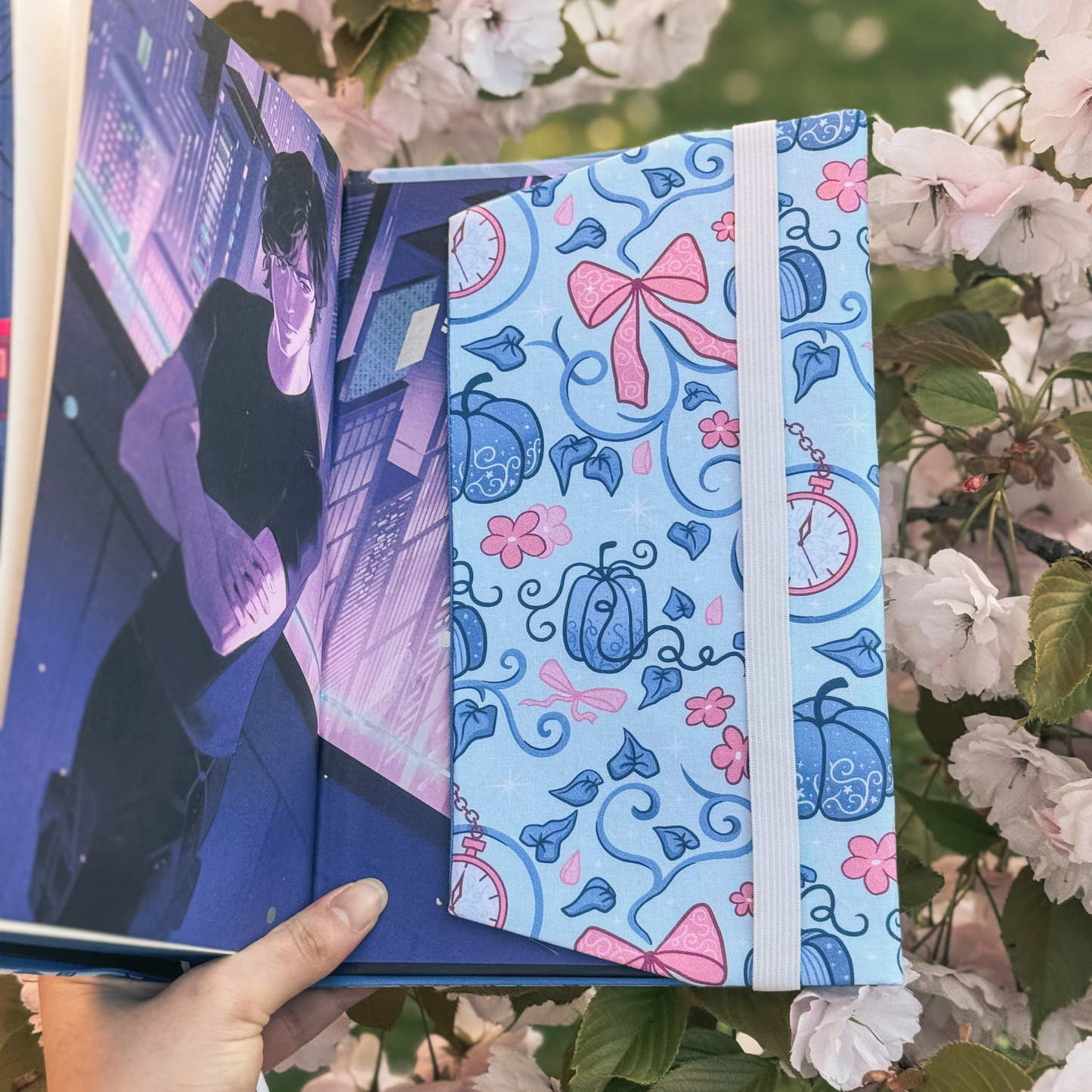 Midnight Hour fabric dust jacket