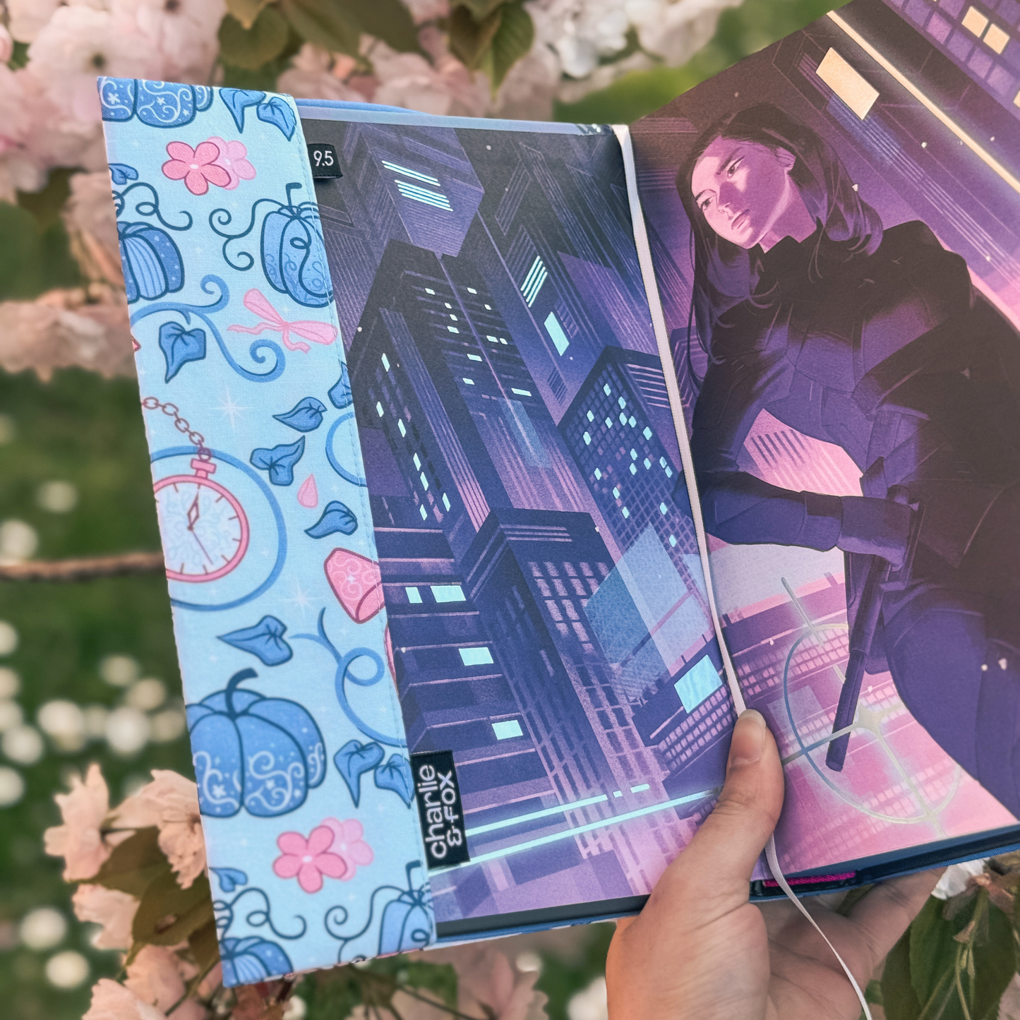 Midnight Hour fabric dust jacket