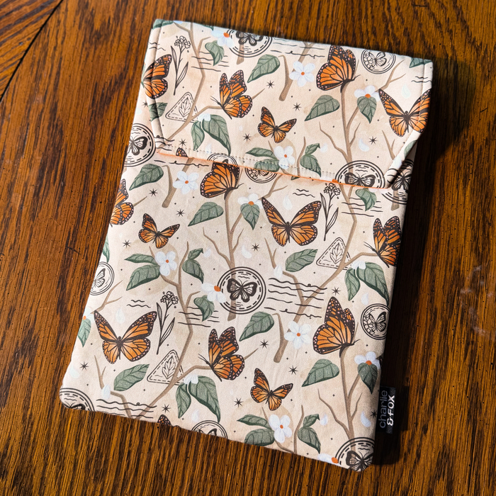 Monarch Story padded book sleeve