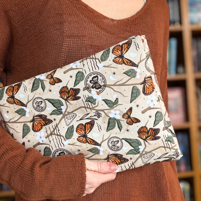 Monarch Story padded book sleeve
