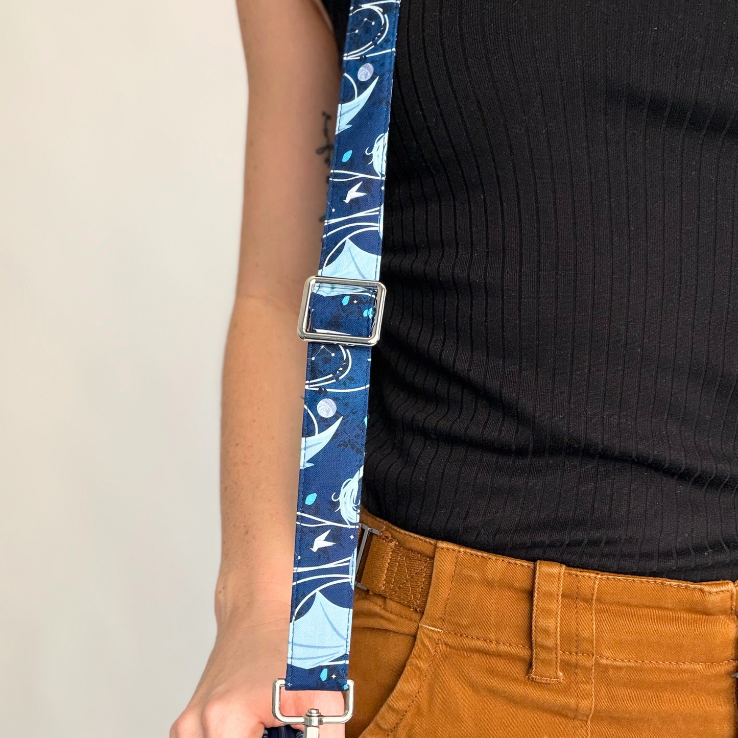 Moonplume Dragon crossbody sleeve (When The Moon Hatched - Sarah A. Parker)