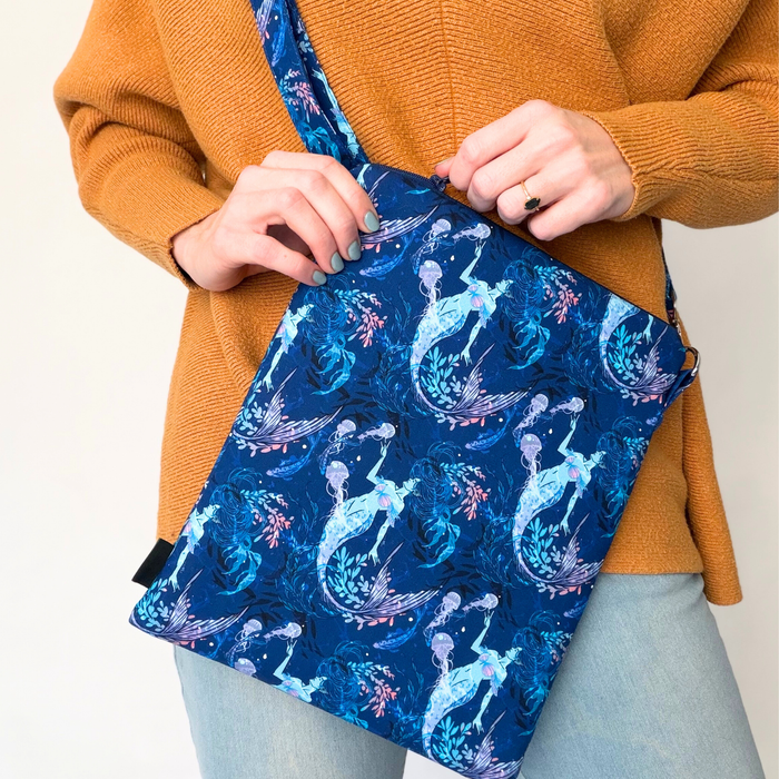 Mermaid crossbody sleeve
