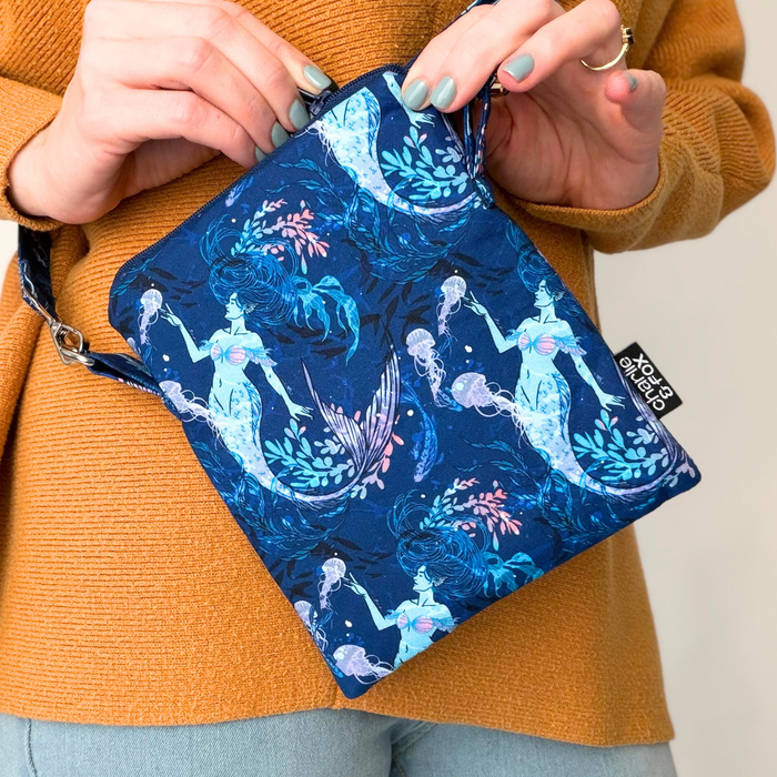 Mermaid crossbody sleeve