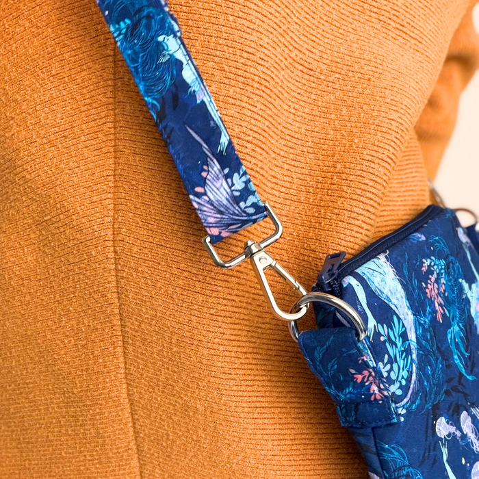 Mermaid crossbody sleeve