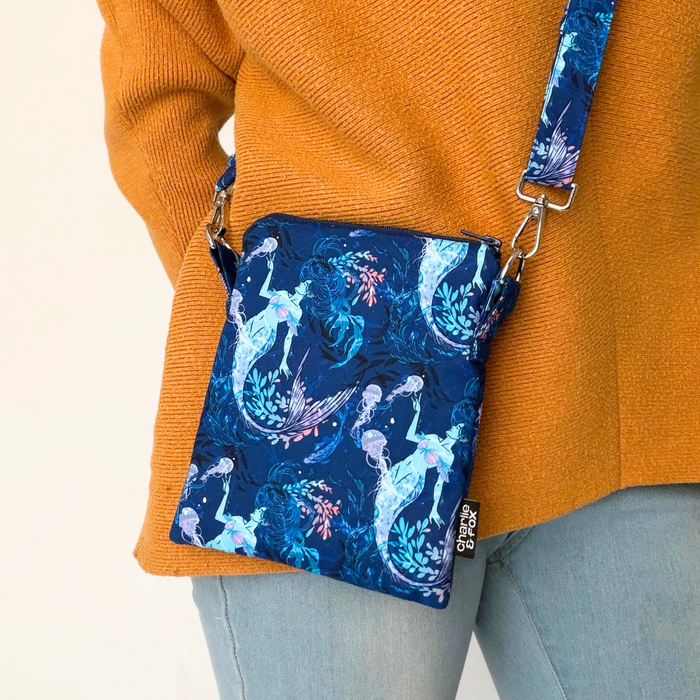 Mermaid crossbody sleeve