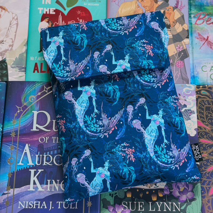 Mermaid padded book sleeve