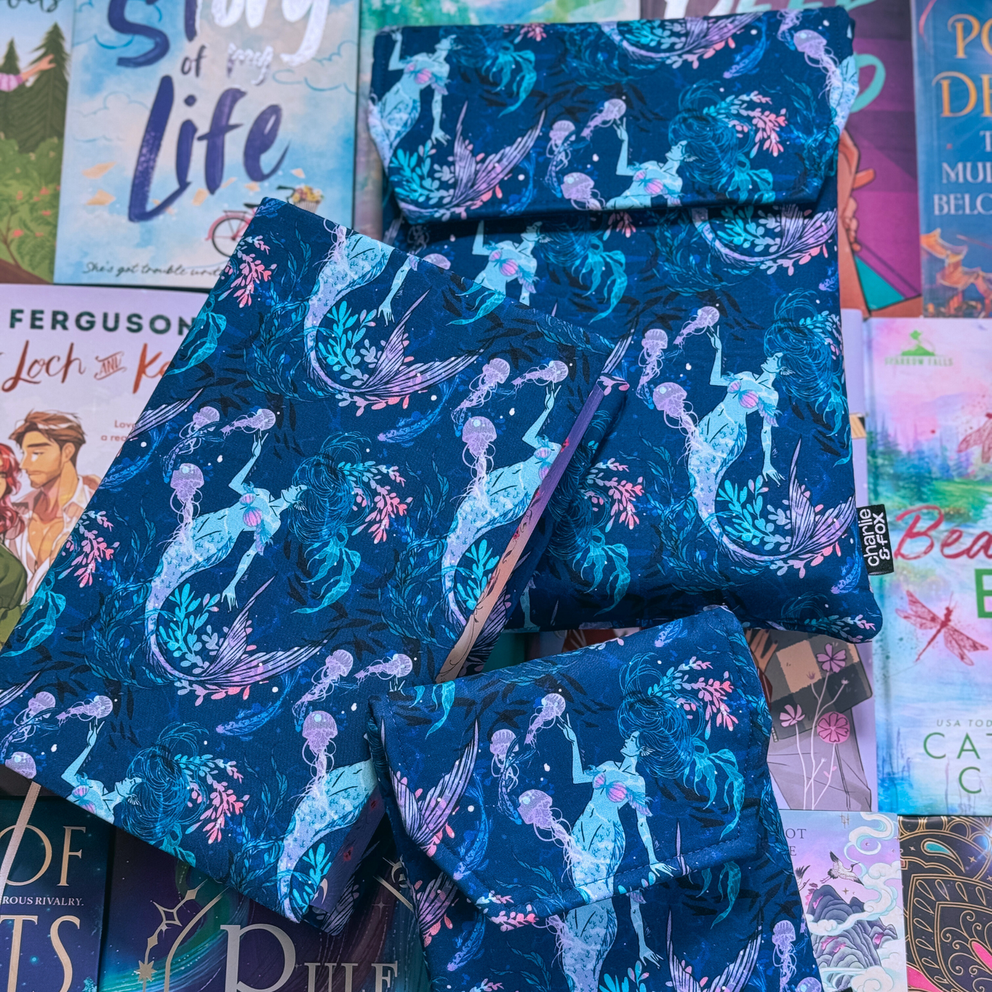 Mermaid padded e-reader sleeve