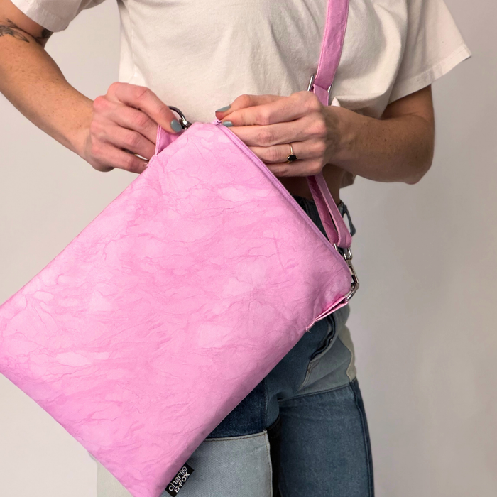 Pink Lemonade crossbody sleeve