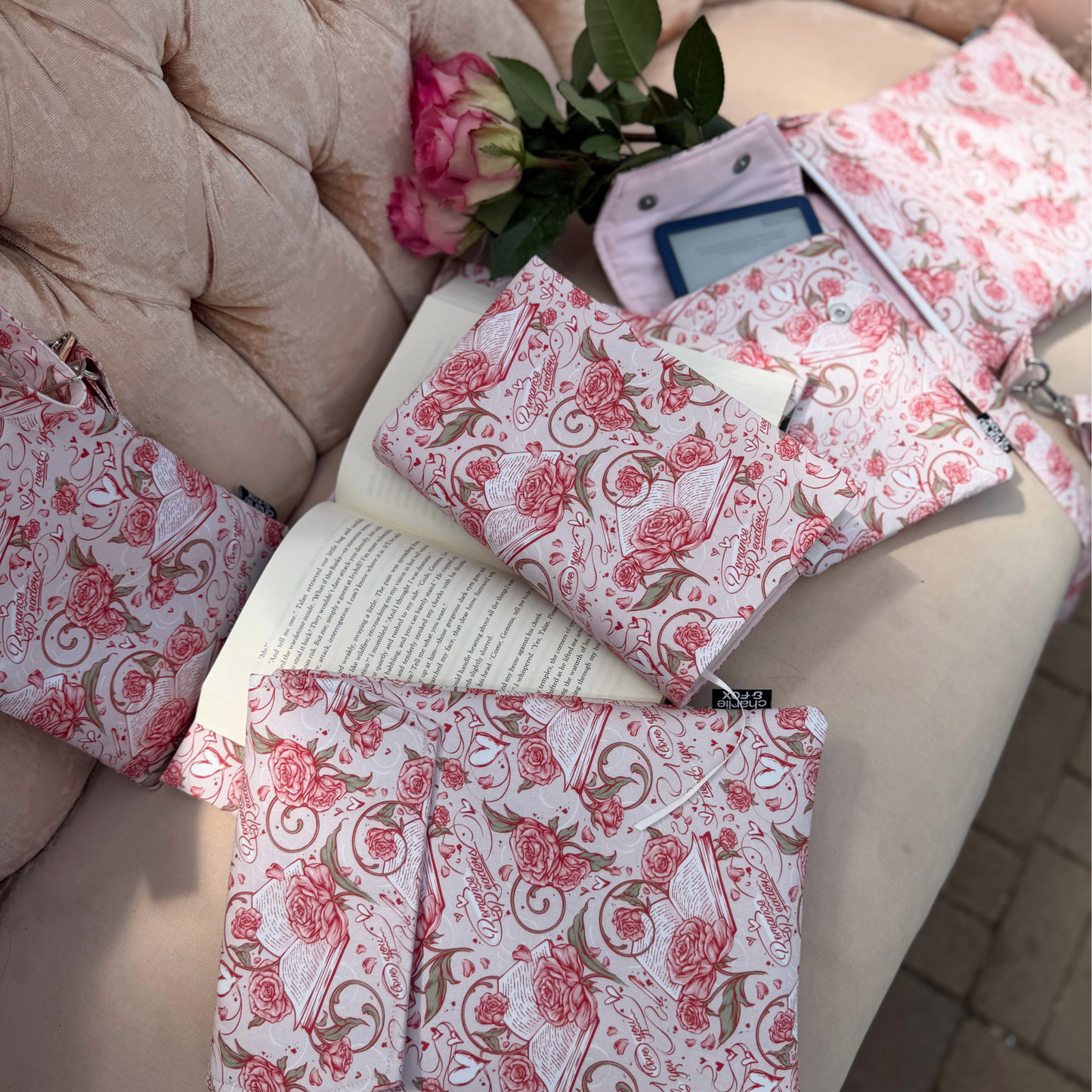Romance Readers padded book sleeve