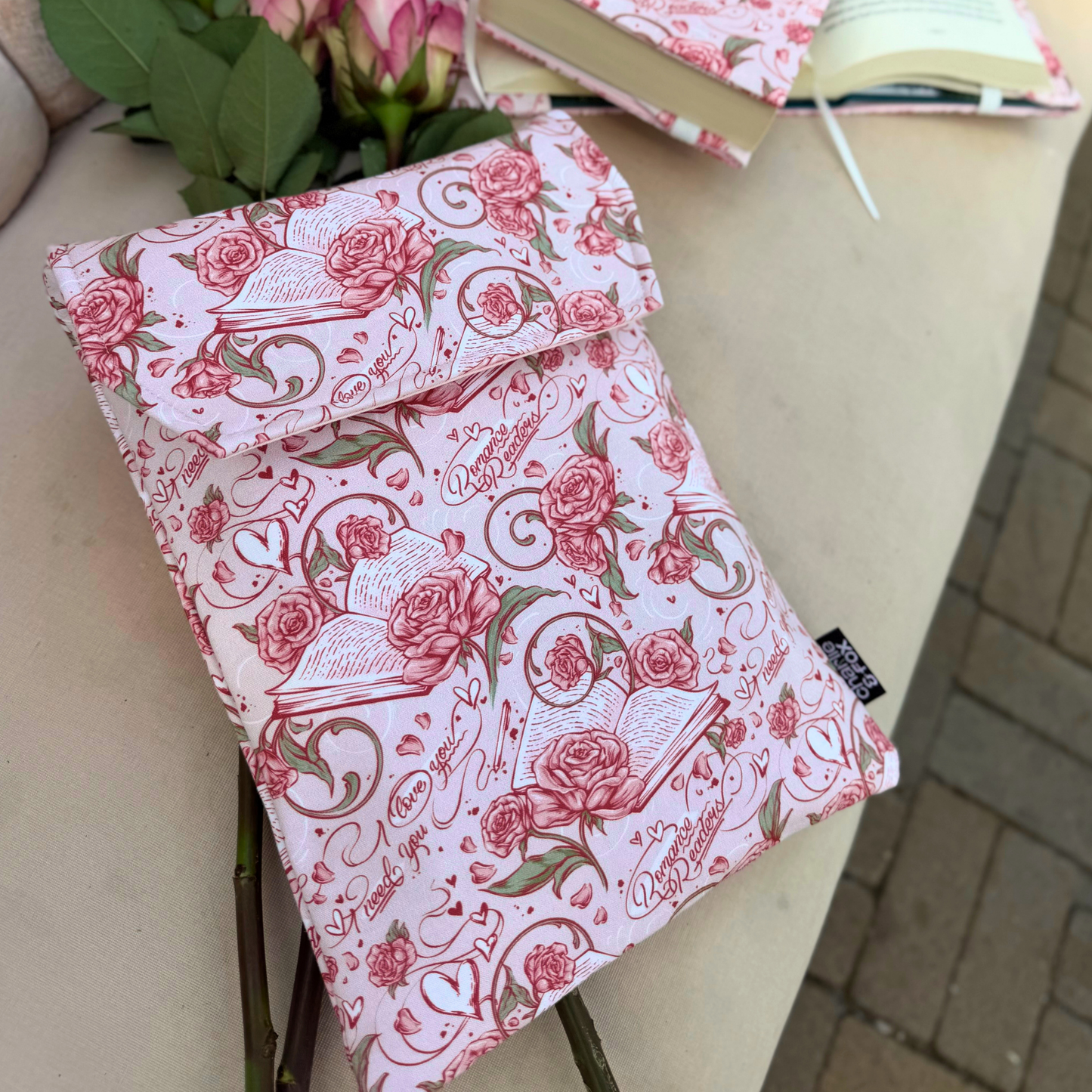 Romance Readers padded book sleeve