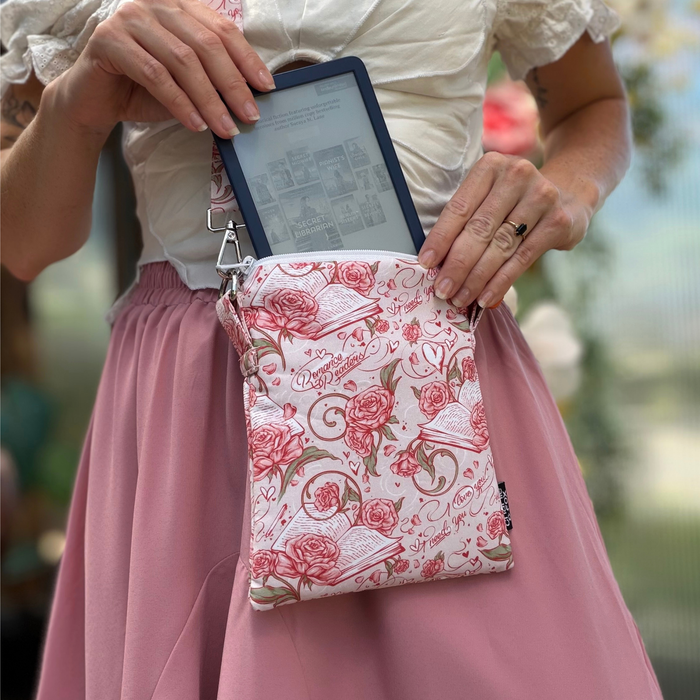 Romance Readers crossbody sleeve
