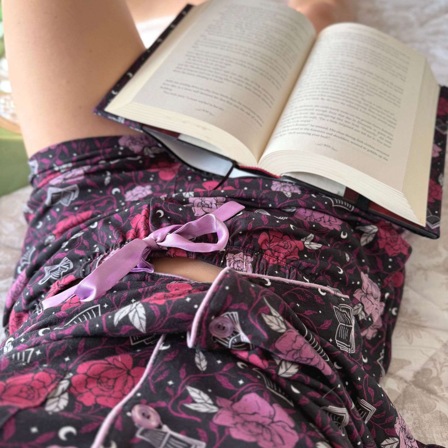 Romantasy PJ shorts