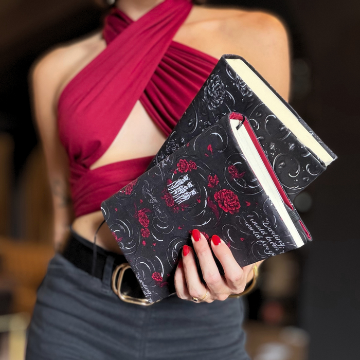 Scarlett St. Clair fabric dust jacket