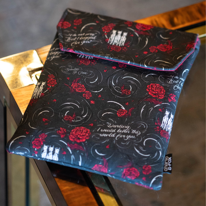 Scarlett St. Clair padded book sleeve