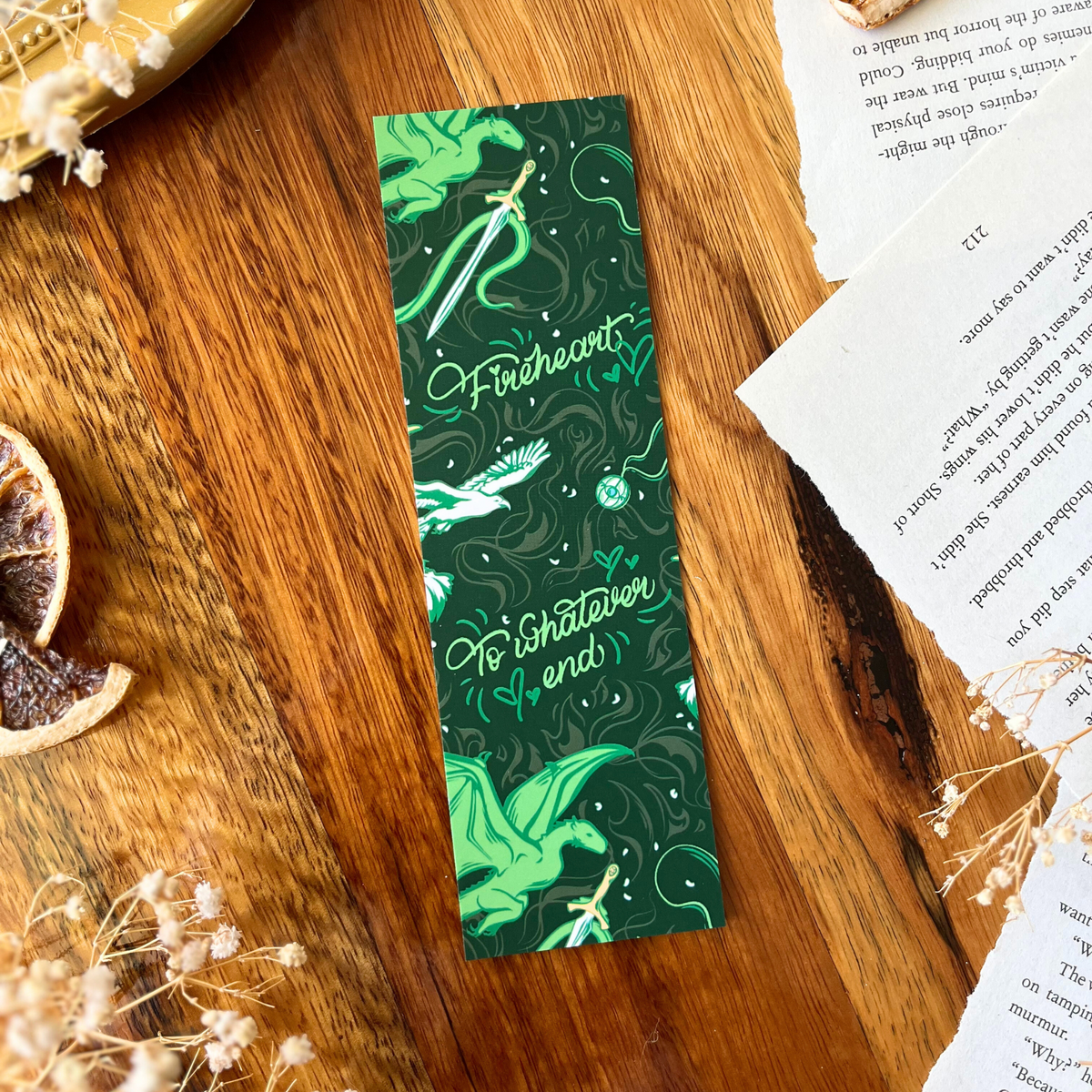 Throne of Glass Sarah J. Maas double-sided bookmark