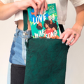Emerald Green crossbody sleeve